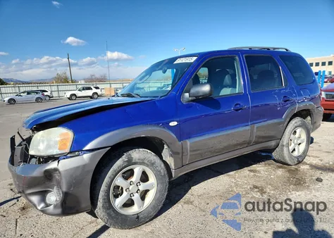 2005 Mazda Tribute S из США, поврежденный, VIN 4F2YZ941X5KM58589